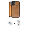 MARSİLYAN™- iPhone 11 Kılıf Kıvılcım Işık Serisi - Şeffaf Uv Polymer Nano Ekran Koruyucu + Pers Alüminyum Kamera Lens - LT