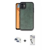 MARSİLYAN™- iPhone 11 Kılıf Kıvılcım Işık Serisi - Şeffaf Uv Polymer Nano Ekran Koruyucu + Pers Alüminyum Kamera Lens - LT