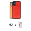 MARSİLYAN™- iPhone 11 Kılıf Kıvılcım Işık Serisi - Şeffaf Uv Polymer Nano Ekran Koruyucu + Pers Alüminyum Kamera Lens - LT
