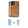 MARSİLYAN™- iPhone 11 Kılıf Kıvılcım Işık Serisi - Şeffaf Uv Polymer Nano Ekran Koruyucu + Neon Fosforlu Kamera Lens - MI
