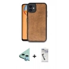 MARSİLYAN™- iPhone 11 Kılıf Kıvılcım Işık Serisi - Şeffaf Uv Polymer Nano Ekran Koruyucu + Raze Metal Kamera Lens - MI