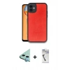 MARSİLYAN™- iPhone 11 Kılıf Kıvılcım Işık Serisi - Şeffaf Uv Polymer Nano Ekran Koruyucu + Raze Metal Kamera Lens - MI