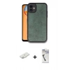 MARSİLYAN™- iPhone 11 Kılıf Kıvılcım Işık Serisi - Şeffaf Uv Polymer Nano Ekran Koruyucu + Renkli Kamera Lens Koruma Cam - SI