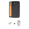 MARSİLYAN™- iPhone 11 Kılıf Kıvılcım Işık Serisi - Şeffaf Uv Polymer Nano Ekran Koruyucu + Renkli Kamera Lens Koruma Cam - SI