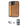 MARSİLYAN™- iPhone 11 Kılıf Kıvılcım Işık Serisi - Siyah 34D Hayalet Izgaralı Cam + Pers Alüminyum Kamera Lens - LT