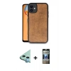MARSİLYAN™- iPhone 11 Kılıf Kıvılcım Işık Serisi - Siyah 34D Hayalet Izgaralı Cam + Raze Metal Kamera Lens - MI