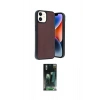 MARSİLYAN™- iPhone 11 Kılıf Kıvılcım Işık Serisi - Siyah 360 Mat Full Body Arka Koruyucu