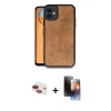 MARSİLYAN™- iPhone 11 Kılıf Kıvılcım Işık Serisi - Siyah 3D Antistatik Mat Seramik Nano Ekran Koruyucu + Pers Alüminyum Kamera Lens - KI