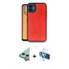 MARSİLYAN™- iPhone 11 Kılıf Kıvılcım Işık Serisi - Siyah 3D Antistatik Seramik Nano Ekran Koruyucu + Raze Metal Kamera Lens - KI