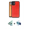MARSİLYAN™- iPhone 11 Kılıf Kıvılcım Işık Serisi - Siyah 3D Antistatik Seramik Nano Ekran Koruyucu + Raze Metal Kamera Lens - MI