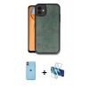 MARSİLYAN™- iPhone 11 Kılıf Kıvılcım Işık Serisi - Siyah 3D Antistatik Seramik Nano Ekran Koruyucu + Neon Fosforlu Kamera Lens - TU