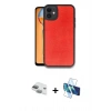 MARSİLYAN™- iPhone 11 Kılıf Kıvılcım Işık Serisi - Siyah 3D Antistatik Seramik Nano Ekran Koruyucu + Pers Alüminyum Kamera Lens - YL
