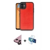 MARSİLYAN™- iPhone 11 Kılıf Kıvılcım Işık Serisi - Siyah 3D Antistatik Seramik Nano Ekran Koruyucu + Raze Metal Kamera Lens - SH