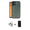 MARSİLYAN™- iPhone 11 Kılıf Kıvılcım Işık Serisi - Siyah 6D Antistatik Mat Seramik Hayalet Nano Ekran Koruyucu + Raze Metal Kamera Lens - GS