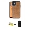 MARSİLYAN™- iPhone 11 Kılıf Kıvılcım Işık Serisi - Siyah 6D Antistatik Mat Seramik Hayalet Nano Ekran Koruyucu + Rainbow Kamera Lens Koruma Cam - KI