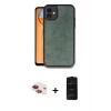 MARSİLYAN™- iPhone 11 Kılıf Kıvılcım Işık Serisi - Siyah 6D Antistatik Mat Seramik Hayalet Nano Ekran Koruyucu + Pers Alüminyum Kamera Lens - KI
