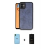 MARSİLYAN™- iPhone 11 Kılıf Kıvılcım Işık Serisi - Siyah 6D Antistatik Mat Seramik Hayalet Nano Ekran Koruyucu + Yeşil Neon Fosforlu Kamera Lens