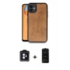 MARSİLYAN™- iPhone 11 Kılıf Kıvılcım Işık Serisi - Siyah 6D Antistatik Mat Seramik Hayalet Nano Ekran Koruyucu + PVD Metal Kamera Lens - MI