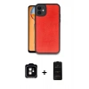MARSİLYAN™- iPhone 11 Kılıf Kıvılcım Işık Serisi - Siyah 6D Antistatik Mat Seramik Hayalet Nano Ekran Koruyucu + PVD Metal Kamera Lens - TU
