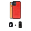 MARSİLYAN™- iPhone 11 Kılıf Kıvılcım Işık Serisi - Siyah 6D Antistatik Mat Seramik Hayalet Nano Ekran Koruyucu + PVD Metal Kamera Lens - MI