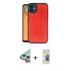 MARSİLYAN™- iPhone 11 Kılıf Kıvılcım Işık Serisi - Siyah 6D Mat Seramik Hayalet Nano Ekran Koruyucu + Raze Metal Kamera Lens - KI
