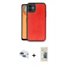 MARSİLYAN™- iPhone 11 Kılıf Kıvılcım Işık Serisi - Siyah 6D Mat Seramik Hayalet Nano Ekran Koruyucu + Pers Alüminyum Kamera Lens - LT