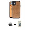 MARSİLYAN™- iPhone 11 Kılıf Kıvılcım Işık Serisi - Siyah 6D Mat Seramik Hayalet Nano Ekran Koruyucu + Kamera Lens Koruma Cam - SF