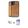 MARSİLYAN™- iPhone 11 Kılıf Kıvılcım Işık Serisi - Siyah Bilvis 5in1 3D Magic Cam Ekran Koruyucu + Pers Alüminyum Kamera Lens - YL