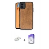 MARSİLYAN™- iPhone 11 Kılıf Kıvılcım Işık Serisi - Siyah Bilvis 5in1 3D Magic Cam Ekran Koruyucu + Renkli Kamera Lens Koruma Cam - SI