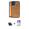 MARSİLYAN™- iPhone 11 Kılıf Kıvılcım Işık Serisi - Siyah Bilvis 5in1 3D Magic Cam Ekran Koruyucu + Kamera Lens Koruma Cam - SF