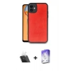 MARSİLYAN™- iPhone 11 Kılıf Kıvılcım Işık Serisi - Siyah Bilvis 5in1 3D Magic Cam Ekran Koruyucu + Kamera Lens Koruma Cam - SF