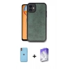 MARSİLYAN™- iPhone 11 Kılıf Kıvılcım Işık Serisi - Siyah Bilvis 5in1 3D Magic Cam Ekran Koruyucu + Neon Fosforlu Kamera Lens - TU