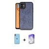 MARSİLYAN™- iPhone 11 Kılıf Kıvılcım Işık Serisi - Siyah Bilvis 5in1 3D Magic Cam Ekran Koruyucu + Neon Fosforlu Kamera Lens - TU