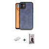MARSİLYAN™- iPhone 11 Kılıf Kıvılcım Işık Serisi - Siyah Bilvis Hayalet Cam Ekran Koruyucu + Renkli Kamera Lens Koruma Cam - SI