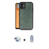 MARSİLYAN™- iPhone 11 Kılıf Kıvılcım Işık Serisi - Siyah Joko Magic 5D Cam + Pers Alüminyum Kamera Lens - GI