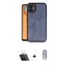 MARSİLYAN™- iPhone 11 Kılıf Kıvılcım Işık Serisi - Siyah Joko Magic 5D Cam + Kamera Lens Koruma Cam - SF