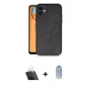 MARSİLYAN™- iPhone 11 Kılıf Kıvılcım Işık Serisi - Siyah Joko Magic 5D Cam + Kamera Lens Koruma Cam - SF