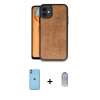MARSİLYAN™- iPhone 11 Kılıf Kıvılcım Işık Serisi - Siyah Joko Magic 5D Cam + Neon Fosforlu Kamera Lens - YL