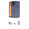MARSİLYAN™- iPhone 11 Kılıf Kıvılcım Işık Serisi - Siyah Joko Magic 5D Cam + Pers Alüminyum Kamera Lens - LT