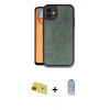 MARSİLYAN™- iPhone 11 Kılıf Kıvılcım Işık Serisi - Siyah Joko Magic 5D Cam + Rainbow Kamera Lens Koruma Cam - KI