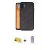 MARSİLYAN™- iPhone 11 Kılıf Kıvılcım Işık Serisi - Siyah Joko Magic 5D Cam + Rainbow Kamera Lens Koruma Cam - KI