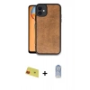 MARSİLYAN™- iPhone 11 Kılıf Kıvılcım Işık Serisi - Siyah Joko Magic 5D Cam + Rainbow Kamera Lens Koruma Cam - KI