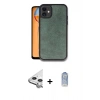 MARSİLYAN™- iPhone 11 Kılıf Kıvılcım Işık Serisi - Siyah Joko Magic 5D Cam + Raze Metal Kamera Lens - GS