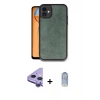 MARSİLYAN™- iPhone 11 Kılıf Kıvılcım Işık Serisi - Siyah Joko Magic 5D Cam + Raze Metal Kamera Lens - MR