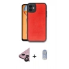MARSİLYAN™- iPhone 11 Kılıf Kıvılcım Işık Serisi - Siyah Joko Magic 5D Cam + Raze Metal Kamera Lens - SH