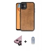 MARSİLYAN™- iPhone 11 Kılıf Kıvılcım Işık Serisi - Siyah Joko Magic 5D Cam + Raze Metal Kamera Lens - SH