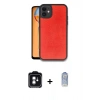 MARSİLYAN™- iPhone 11 Kılıf Kıvılcım Işık Serisi - Siyah Joko Magic 5D Cam + PVD Metal Kamera Lens - YL