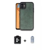 MARSİLYAN™- iPhone 11 Kılıf Kıvılcım Işık Serisi - Siyah Joko Magic 5D Cam + PVD Metal Kamera Lens - YL