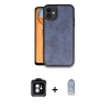 MARSİLYAN™- iPhone 11 Kılıf Kıvılcım Işık Serisi - Siyah Joko Magic 5D Cam + PVD Metal Kamera Lens - YL