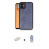 MARSİLYAN™- iPhone 11 Kılıf Kıvılcım Işık Serisi - Siyah Joko Magic 5D Cam + Yeşil Renkli Kamera Lens Koruma Cam